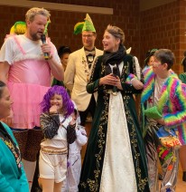 Prinzessin Janine I auf der DIBO B&uuml;hne