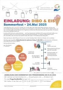 Einladung zum Sommerfest