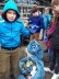 Schüler bei Müllsammelaktion