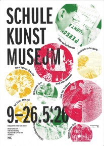 Plakat Schule Kunst Museum