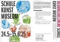 Flyer Schule Kunst Museum