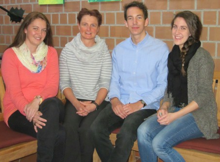 von links nach rechts: Frau Joeris, Frau Maciniak, Herr Engbroks, Frau Berk